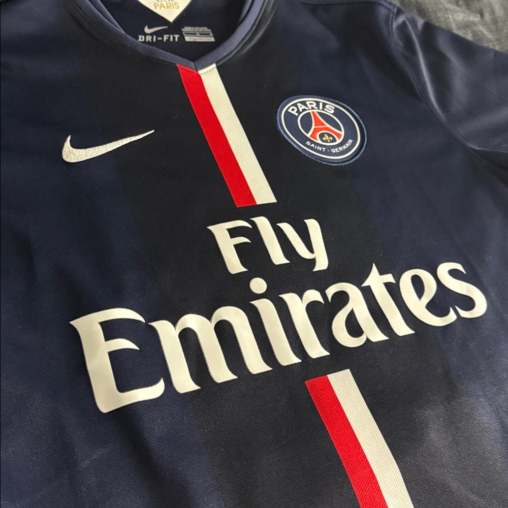 VINTAGE PSG #10 Zlatan Ibrahimovic 2014-15 Home Nike Jersey - Picture 9 of 12